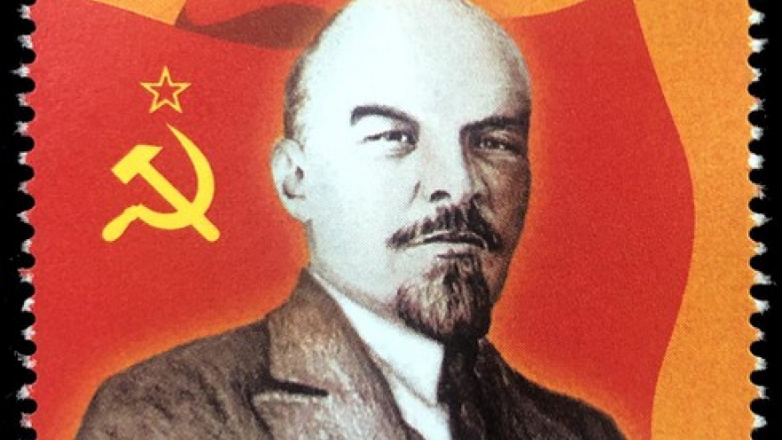 Newly commissioned stamps commemorate 150th birth of Lenin