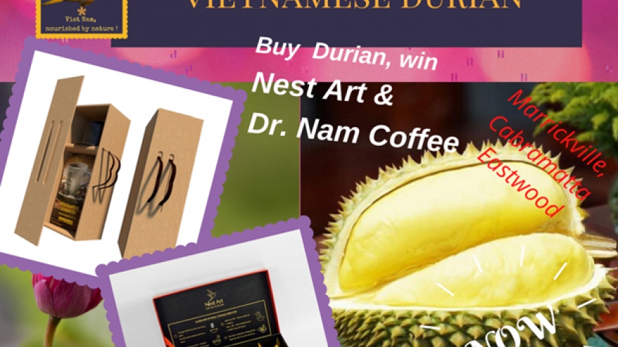 Australian consumers taste Vietnamese durian