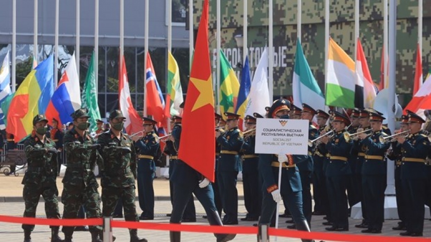 Vietnamese team makes impression at opening of Army Games 2020