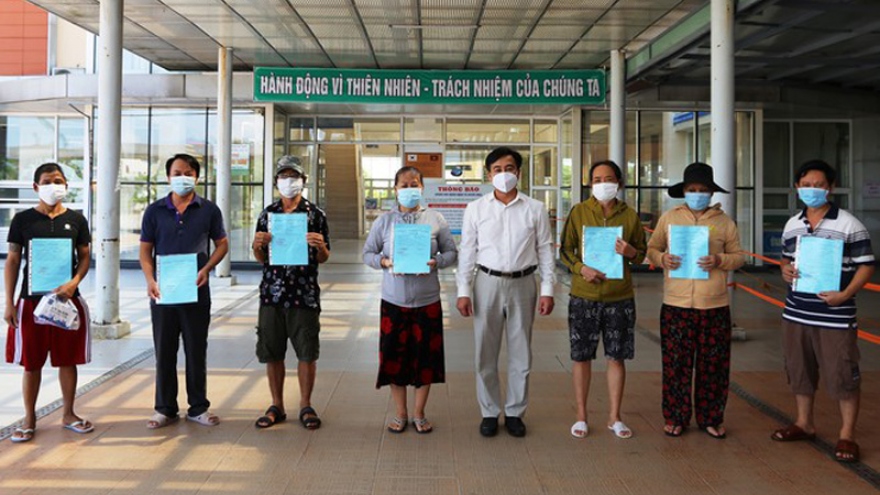 Last four COVID-19 patients given all-clear in Quang Nam