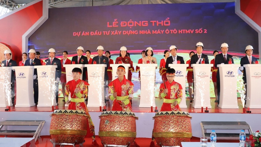Second Huyndai plant gets off ground in Ninh Binh