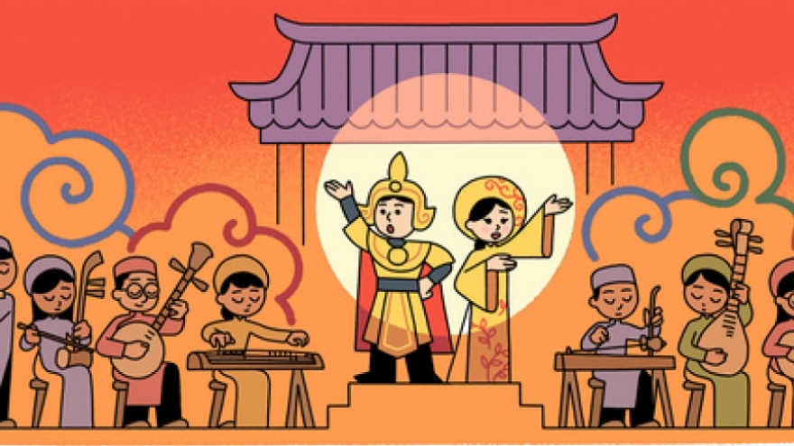 Google Doodle honours Vietnam’s Cải Lương folk opera