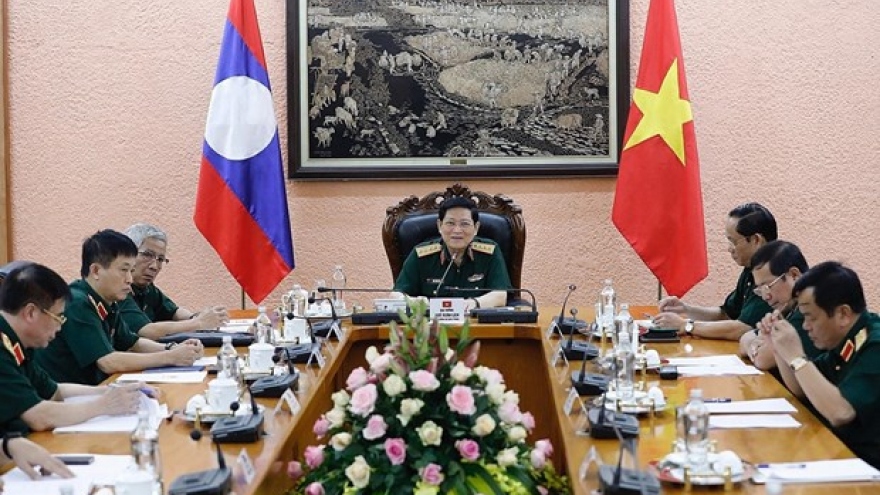 Vietnam, Laos seek to further boost defence cooperation