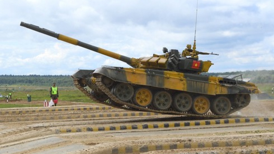 Vietnam progresses to final of Tank Biathlon 2020