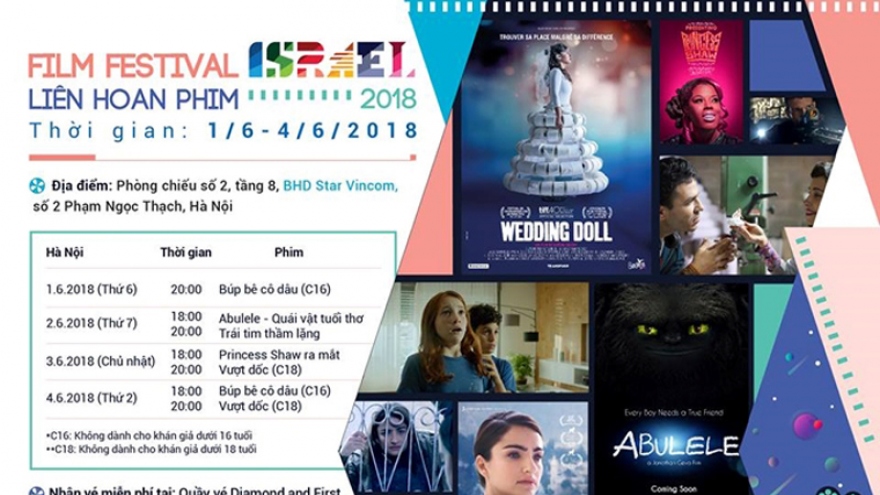 Hanoi, HCM City to host Israel Film Festival 2020