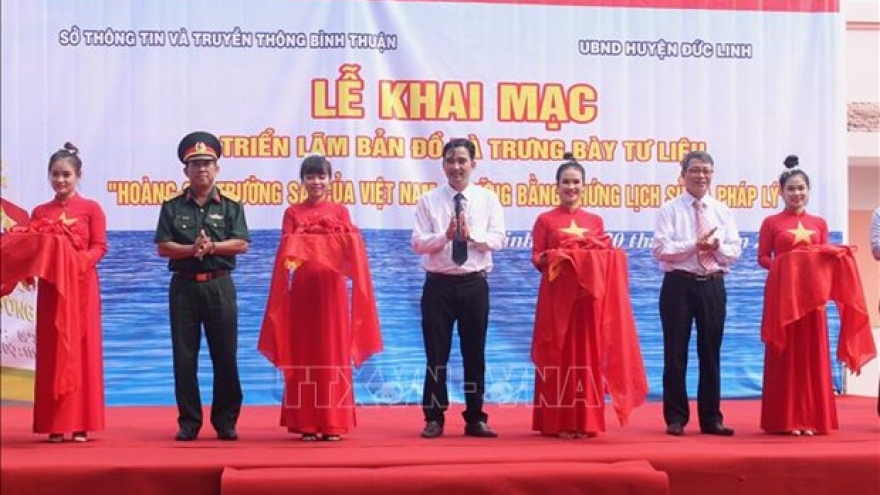 Hoang Sa, Truong Sa exhibition underway in Binh Thuan