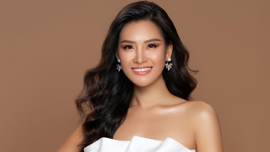 Thai Thi Hoa showcases Vietnamese landscapes at Miss Earth 2020