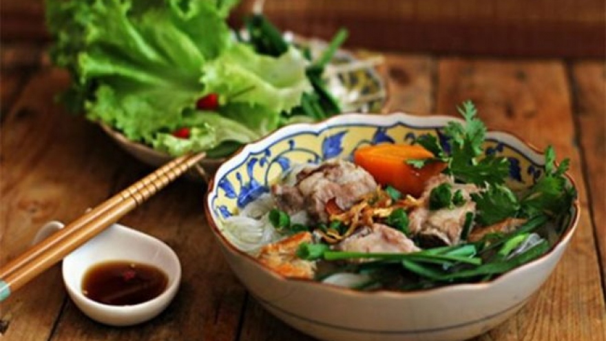 Vietnamese noodle soup—version of Can Tho