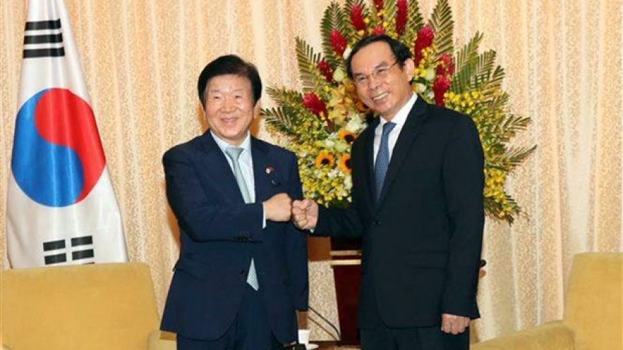 HCM City leader meets Korean top legislator