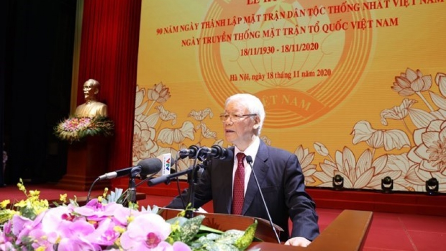 Solidarity creates power for Vietnamese nation: Top leader