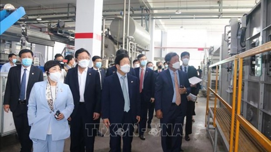 RoK delegation visits companies in Dong Nai