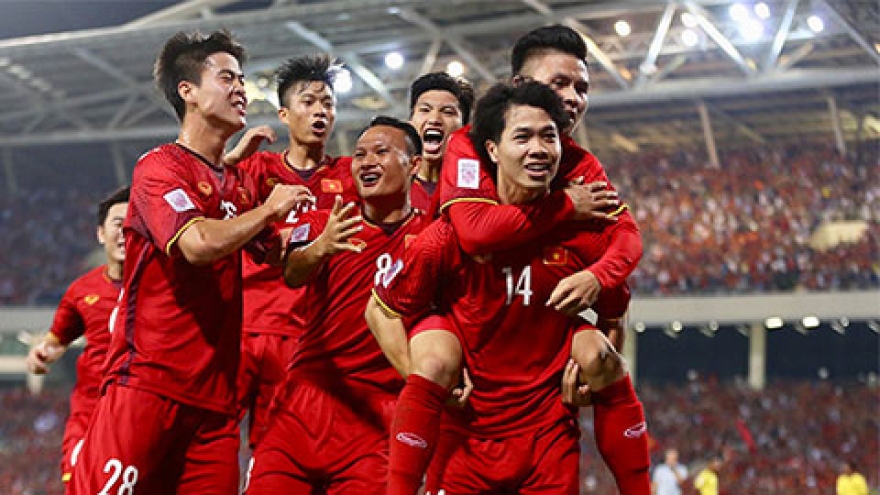Vietnam climbs to 93rd in latest FIFA rankings