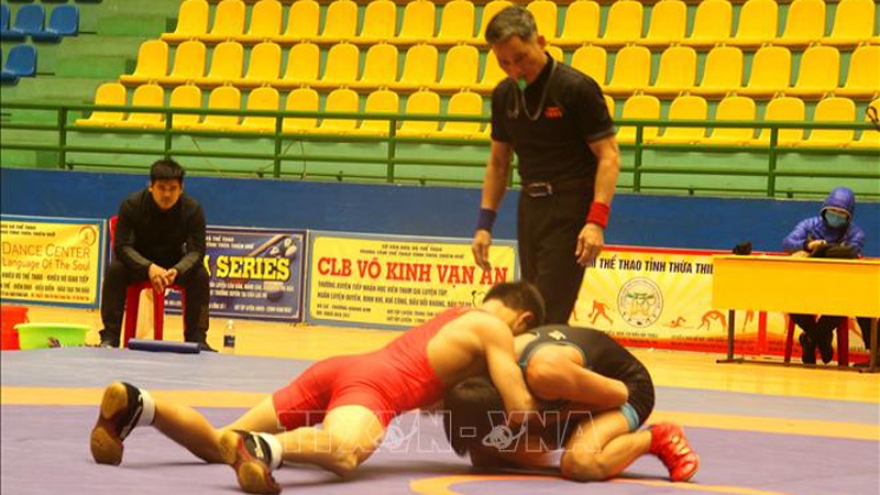 Athletes nationwide gather to compete in classic and freestyle wrestling event