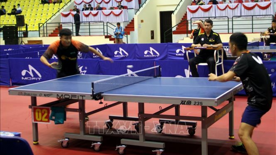Quang Nam province plays host to national table tennis tournament