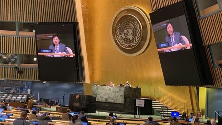 UN General Assembly adopts first resolution proposed by Vietnam