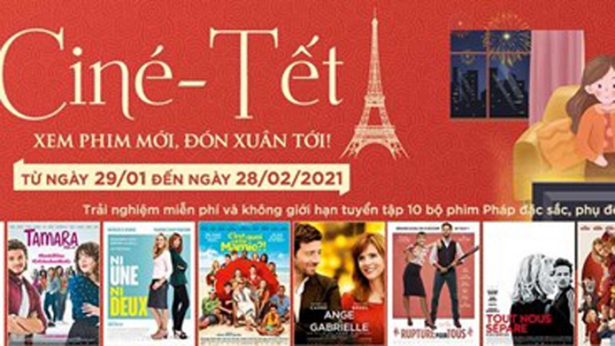 French films screened free online during Tet holiday