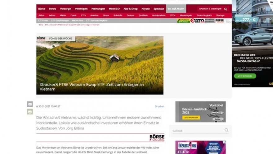 German newspaper spotlights Vietnam’s potential for foreign investment