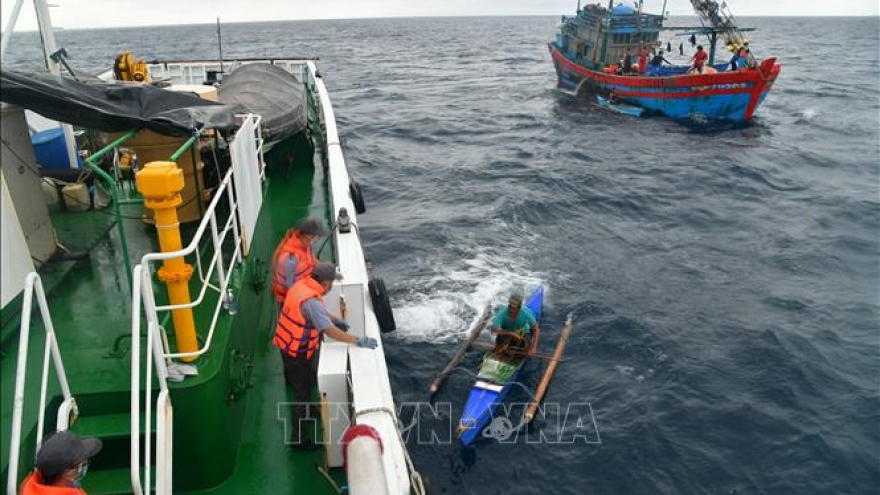 Four foreign sailors successfully rescued 