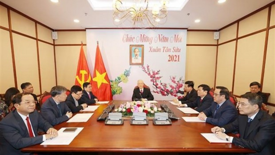 Top Vietnamese leader congratulates LPRP’s new Secretary General
