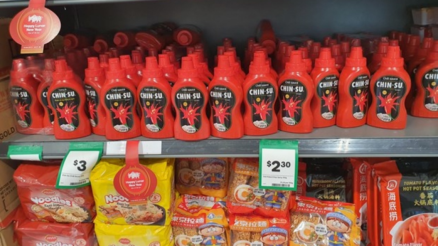 Vietnamese goods hit shelves in Australian market 