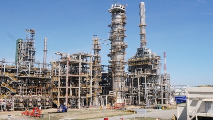Dung Quat Oil Refinery operates at 108% of design capacity