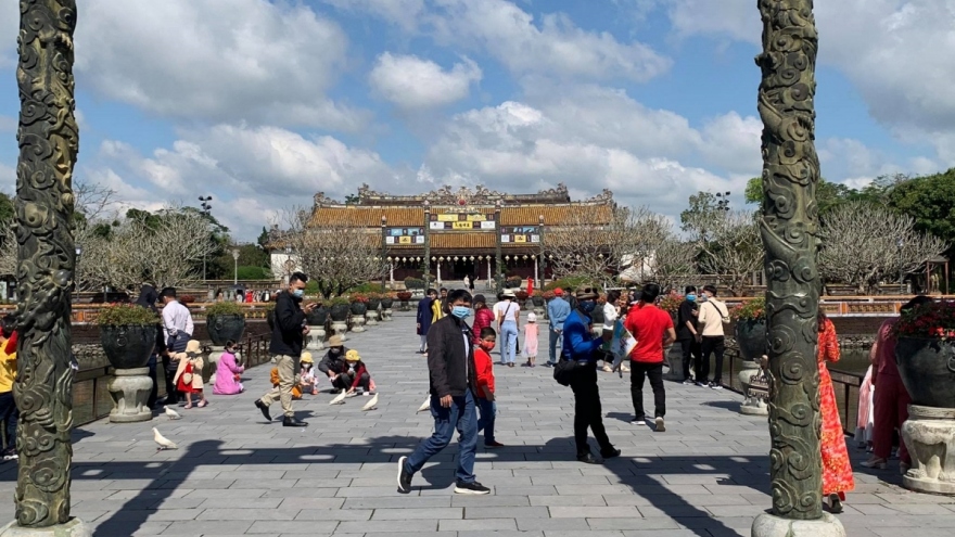 UNESCO-recognised Hue relic site attracts visitors on Lunar New Year’s Day