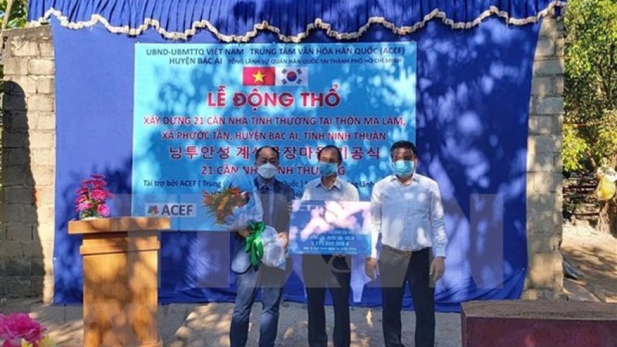 Work begins on Vietnam – RoK Friendship Village