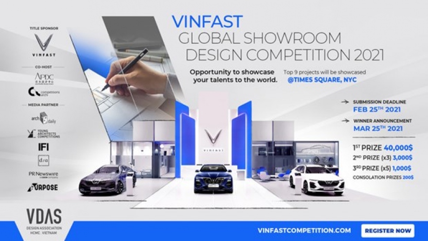 Vinfast seeks excellent designs for its global showrooms