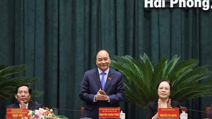PM Nguyen Xuan Phuc meets Hai Phong voters