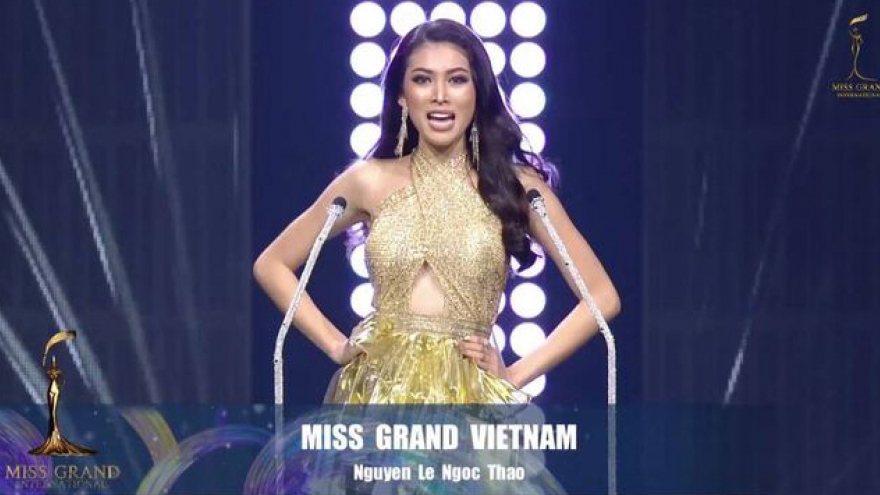 Vietnam contestant finishes in Miss Grand International top 20 