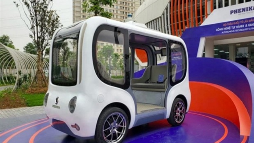 Vietnam’s first autonomous vehicle debuts