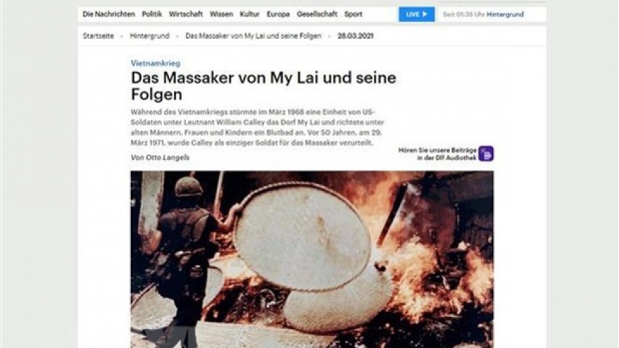 German historian: My Lai massacre a terrible war crime