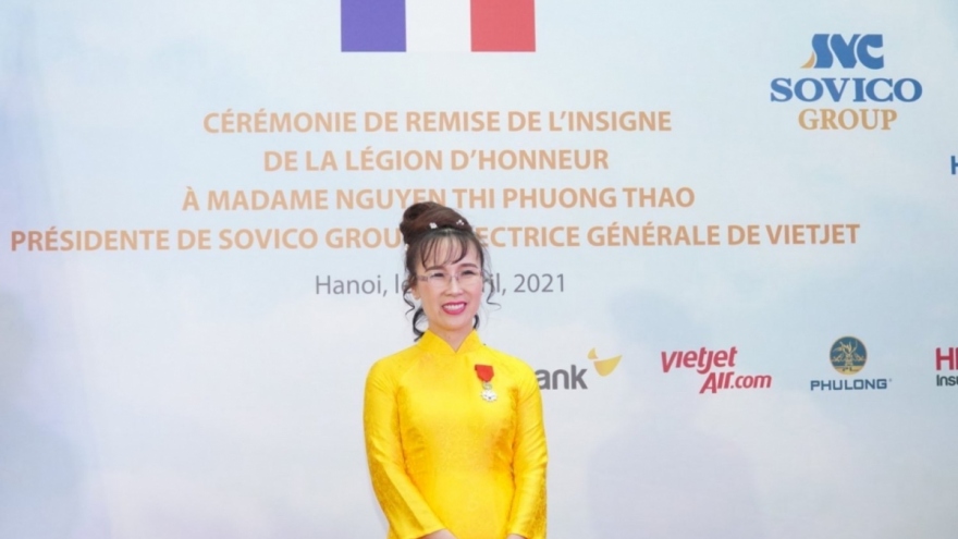 VietJet CEO receives French Order of the Legion of Honour