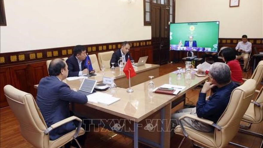 ASEAN-UK open-ended troika virtual meeting held