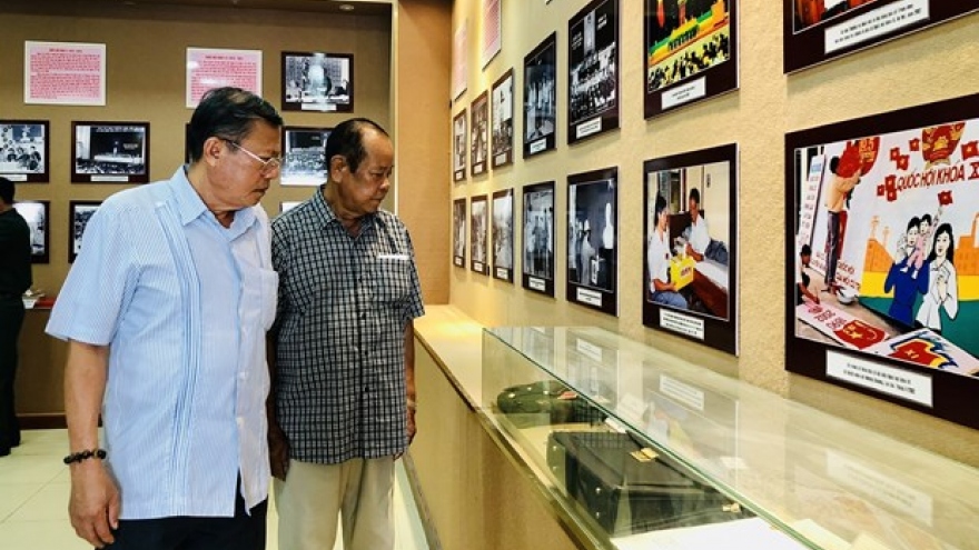 Exhibition highlights President Ho Chi Minh’s role in past general elections