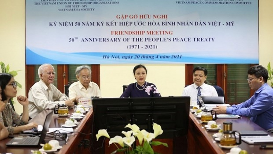 Gathering marks 50 years of Vietnam - US People’s Peace Treaty