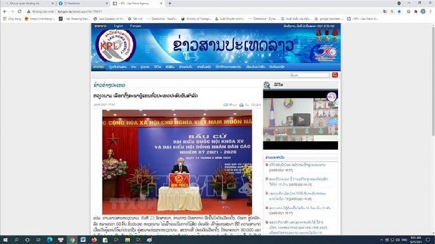 Success of Vietnamese general elections highlighted by Laotian media 