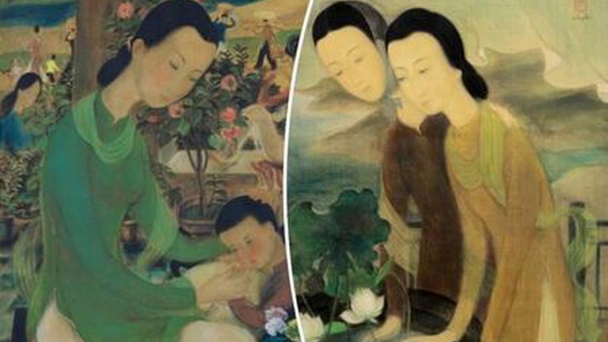 Most expensive Vietnamese paintings at international auctions