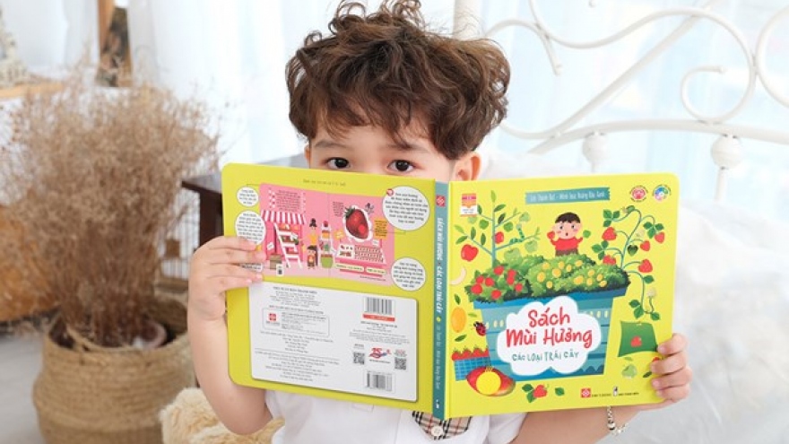 Scented books for kids make debut