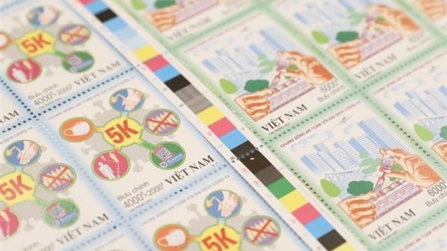 Newly issued stamps raise public awareness in COVID-19 fight