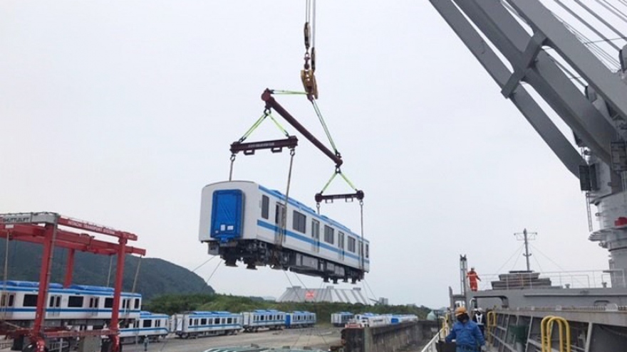 Two more Japanese metro trains due to arrive in Ho Chi Minh City