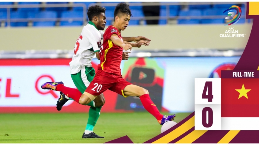 Thai media praises Vietnamese victory over Indonesia