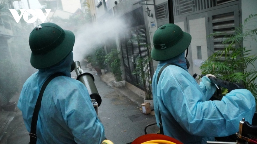 Go Vap district of HCM City disinfected after detection of infections