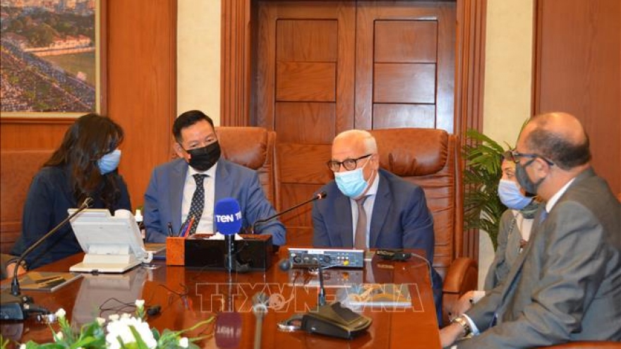 Egyptian localities aspire to cooperate in areas of Vietnam's strength