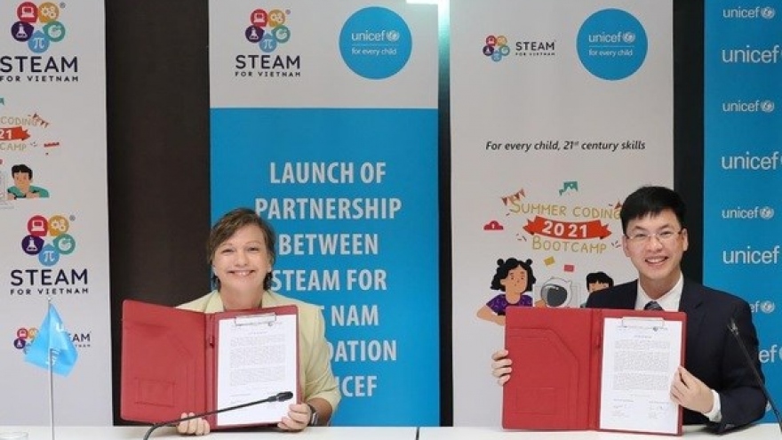 UNICEF partnership brings equitable STEAM learning opportunities to Vietnamese children