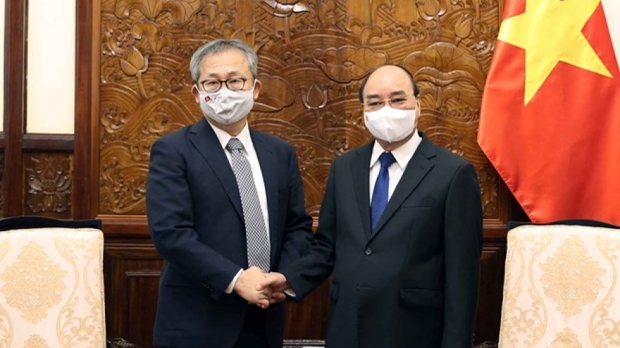 President Nguyen Xuan Phuc receives Japanese Ambassador