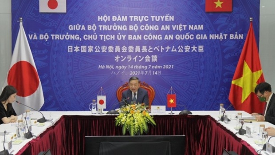 Vietnam, Japan boost ties in public security