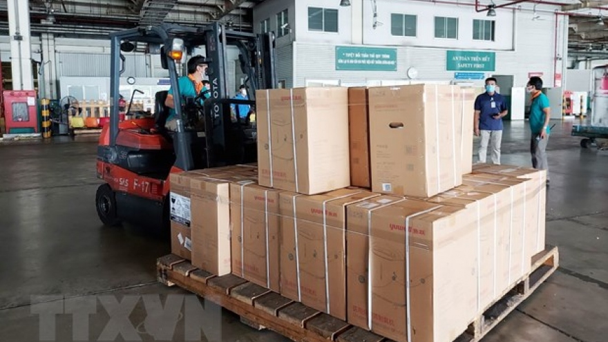 Additional medical equipment for HCM City's COVID-19 fight