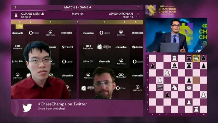GM Liem enters Chessable Masters after tie-break points