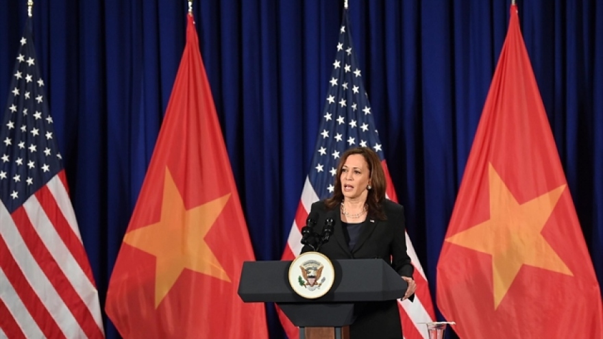 Visit signals new beginning in US-Vietnam relations, says VP Harris